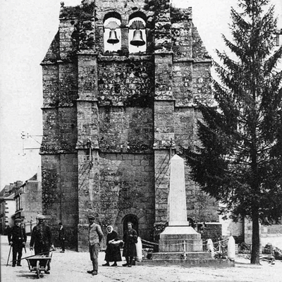 L'église et le monument aux morts